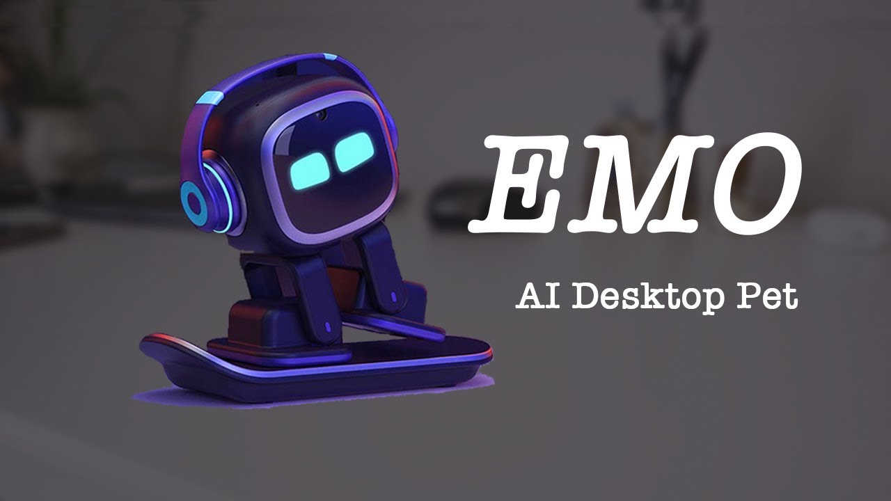 Emo Robots Pet Electronic Toys Pvc Desktop Companion Robot Inteligente  Future Ai Robot Voice Smart Robot Xmas Best Presents